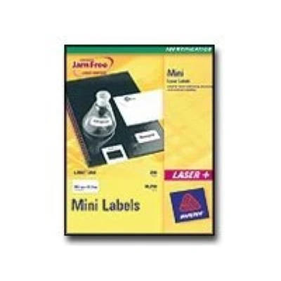 Image de Avery Clear Mini Label étiquettes 500 étiquette(s)