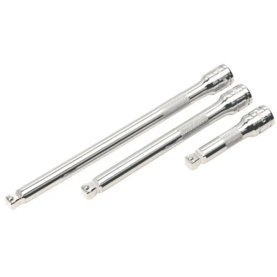 Afbeelding van SEALEY AK763 Verlengingsset, steeksleutels 75, 150, 200 10 (3/8&quot;) Chroom vanadium staal