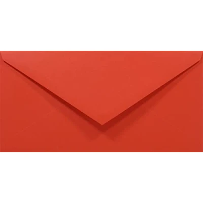 Afbeelding van Netuno 100 lange rode enveloppen, DL, 110 x 220 mm, regenboog, 80 g, puntige klep, natte collage, kleurrijke decoratieve enveloppen voor uitnodigingen, bruiloft, Kerstmis, wenskaarten,