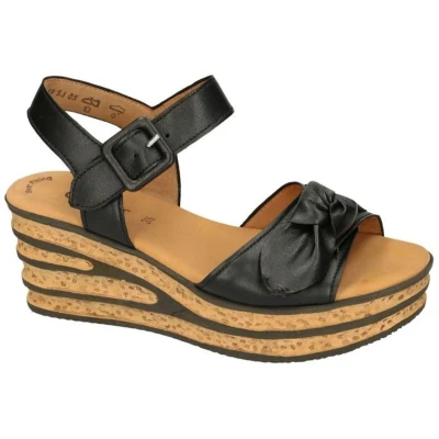 Afbeelding van Gabor Dames zwart sandalen maat 39