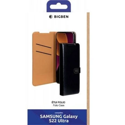 Afbeelding van Bigben Connected, Foliohoes Folio portemonnee sluiting met magnetische lip, Zwart