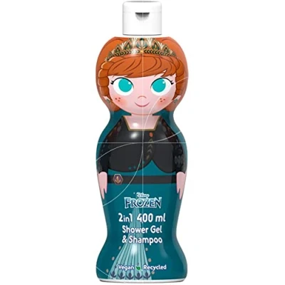 Afbeelding van 2 in 1 Gel en Shampoo Frozen Anna Kinderen (400 ml)