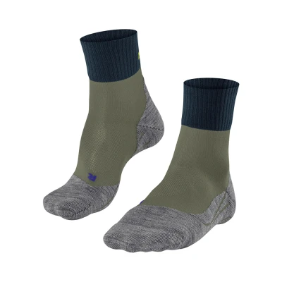 Afbeelding van Falke TK2 Short Cool Wandelsokken Heren Donkergroen Maat 39/41