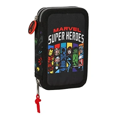 Afbeelding van Marvel Avengers Gevuld etui, Super Heroes 28 stuks 19,5 x 12,5 4 cm Polyester