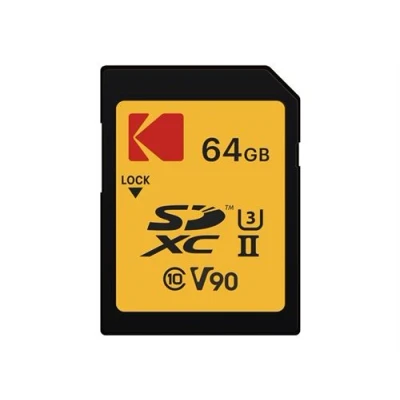 Image de Kodak ULTRA PRO Carte mémoire flash 64 Go Video Class V90 / UHS II U3 Class10 SDXC