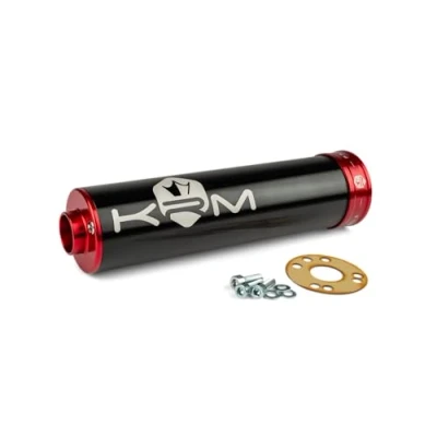 Afbeelding van KRM geluiddemper 70 90 zwart rood