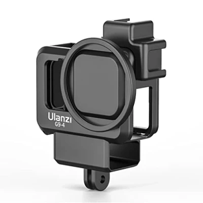 Afbeelding van Ulanzi vlog cage kunststof G9 4 Geschikt voor GoPro Hero 9 / 10 11 12 Zwart