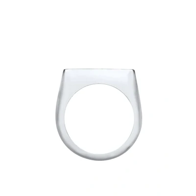 Afbeelding van Elli MATT GEO Basic Blogger Trend Ring silvercoloured, Dames, Maat: 54, Silver coloured