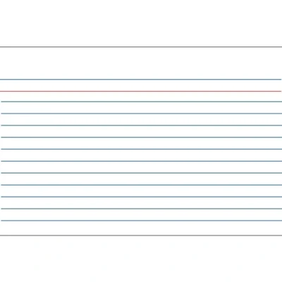 Image de Kangaro fiche Bristol lignée 90 x 55 mm (100 pièces)