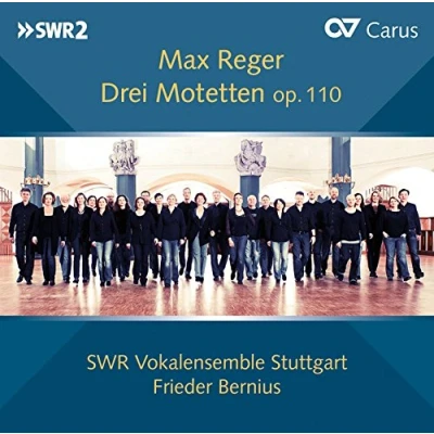 Afbeelding van SWR Vokalensemble Stuttgart, Frieder Bernius Drei Motetten (CD)