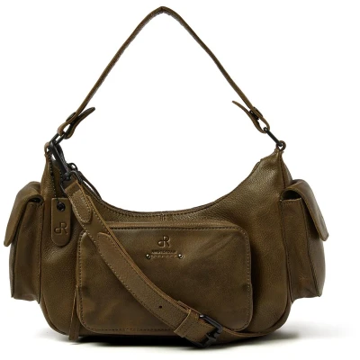 Afbeelding van dR Amsterdam Hand / Schoudertas Tampa 933737 Olive