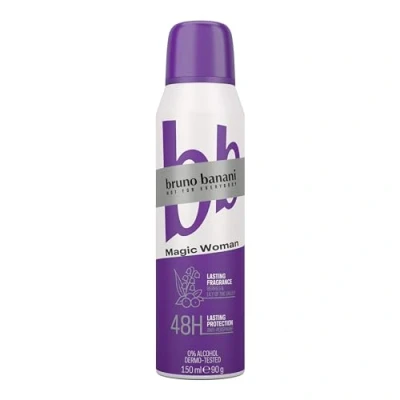 Afbeelding van Bruno Banani, Deodorants, Vrouw Antitranspirant 150ml (Spuit, 150 ml)