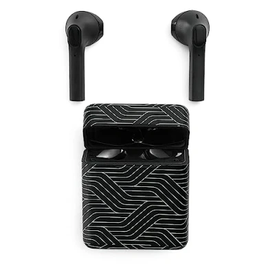 Afbeelding van Music Sound TWS Capsules Bluetooth hoofdtelefoon met oplaadcase PlayTime 3 uur Fantasie &quot;lijnen&quot;