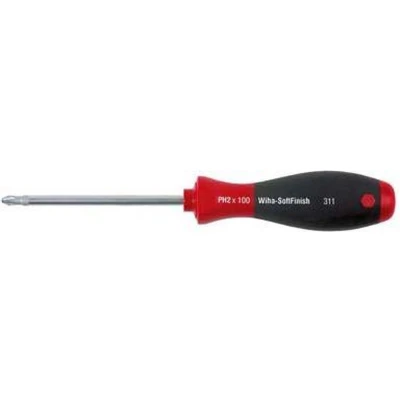 Afbeelding van Kruiskop Phillips schroevendraaier Wiha (PH2 x 100 mm)