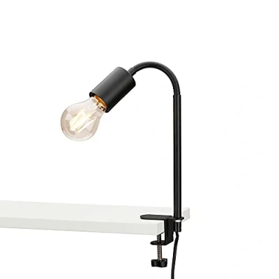 Afbeelding van Briloner Leuchten KRAMPO Klemlicht 1 licht metaal zwaart 1xE27 max. 10W schroefklem Flexarm
