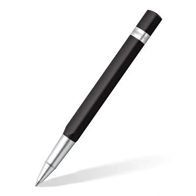 Image de Stylo roller triangulaire aluminium anodisé Staedtler Noir