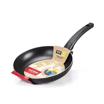 Afbeelding van Moneta Gea pan, 24 cm, 100% gerecycled aluminium, voor elke kookplaat, inclusief inductie. Gemaakt in Italië, 0001580124