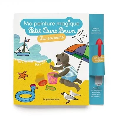 Image de Les saisons Ma peinture magique Petit Ours Brun