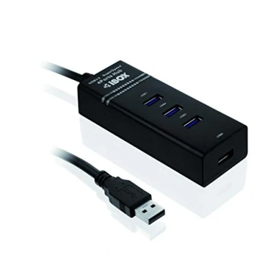 Afbeelding van Hub USB Ibox IUH3FB Zwart