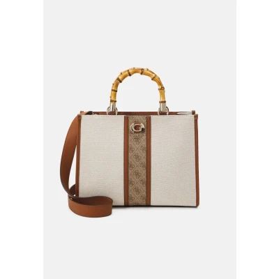 Afbeelding van Guess Kerima Handtas, Dames, Maat: One Size, Natural/latte