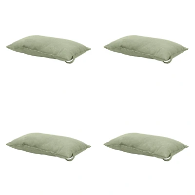 Afbeelding van Madison Universeel hoofdkussen 40x24 Panama sage 4 stuks