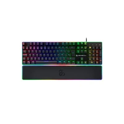 Afbeelding van Toetsenbord Newskill NS KB GUNGNYR GAT RE Wit QWERTY Spaans