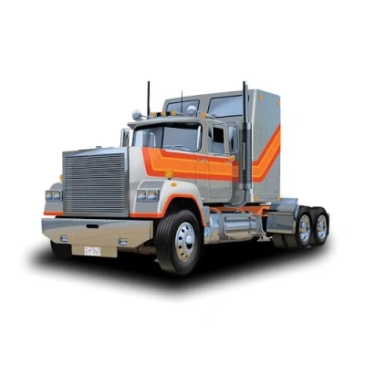 Afbeelding van 1:25 AMT 1354 Gulf Fruehauf Tanker Semi Trailer Plastic Modelbouwpakket
