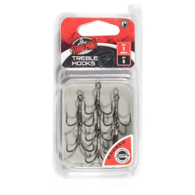 Afbeelding van Fox Rage Strike Point Treble Hooks (6 pcs) Maat : 6