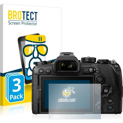Afbeelding van BROTECT Screenprotector voor Olympus OM D E M1 Mark III Folie Beschermfolie Beschermglas transparant (3 Stuks)