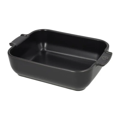 Afbeelding van Peugeot 60107 Appolia Rechthoekige Keramische Ovenschaal 25 Cm Grijs
