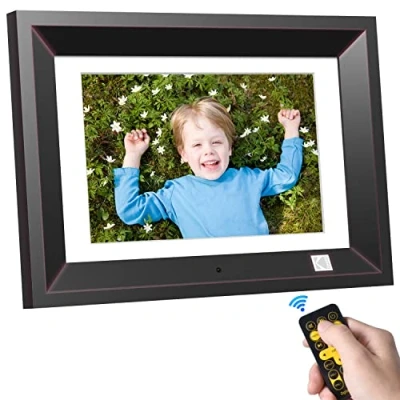 Afbeelding van KODAK 1280 x 800 Full HD digitale fotolijst, muziek, video, kalender, wekker, zwart