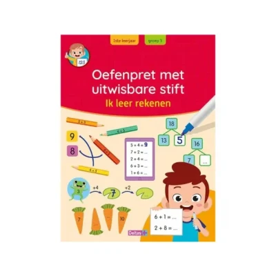 Afbeelding van Oefenpret met uitwisbare stift Ik leer rekenen