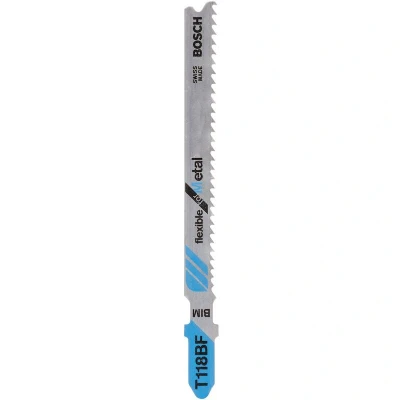 Afbeelding van Bosch Accessories 2609256734 Decoupeerzaagblad bimetaal, T 118 BF 2 stuk(s)