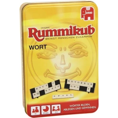 Afbeelding van Rummikub Wort Kompakt Bordspel Op speelstenen gebaseerd