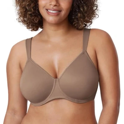 Afbeelding van DELIMIRA W580 Full Coverage dames, Bruin Paars