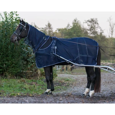 Image de QHP Fly driving rug with neck cover