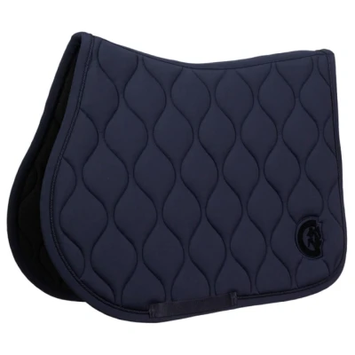 Afbeelding van Kentucky Zadeldekje Wave 3D logo Springen Navy Full