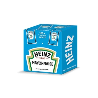 Afbeelding van Heinz Mayonnaise zakjes 100 x 17 ml