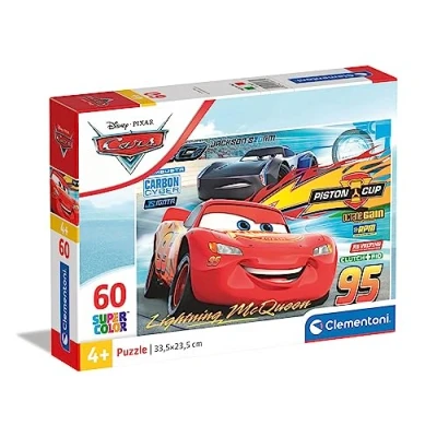 Image de Clementoni puzzle Supercolor Cars 2 60 pièces
