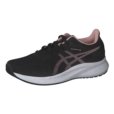 Afbeelding van Asics Patriot 13 Hardloopschoenen neutraal, Dames, Maat: 37, Black/frosted rose Textiel/ synthetisch