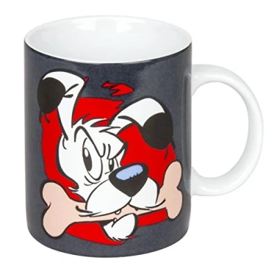 Afbeelding van Top dog mok Asterix en Obelix Idefix