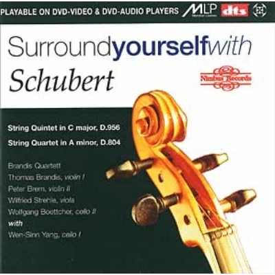 Afbeelding van Wen Sinn Yang &amp; Brandis Quartett Schubert: String Quintet D.956 Quartet D.804 (DVD)