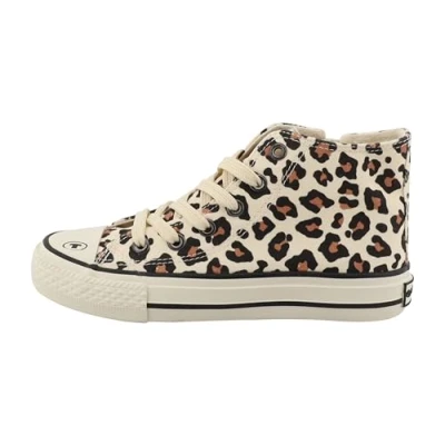 Afbeelding van TOM Tailor Sneakers hoog voor kinderen, Maat: 35, Beige Kunststof