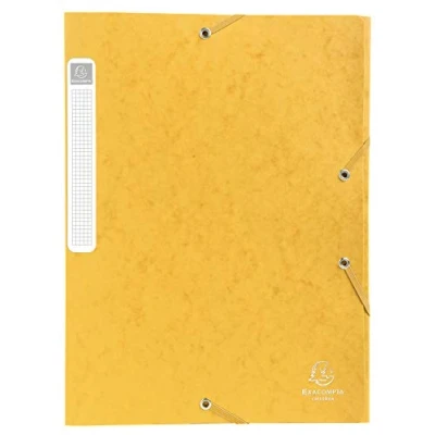 Image de Boîte Exacompta Cartobox Nature Future Dos 40mm Jaune