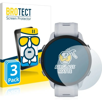 Afbeelding van BROTECT Screenprotector voor Garmin Forerunner 955 Solar / Folie Beschermfolie Beschermglas matte (3 Stuks)