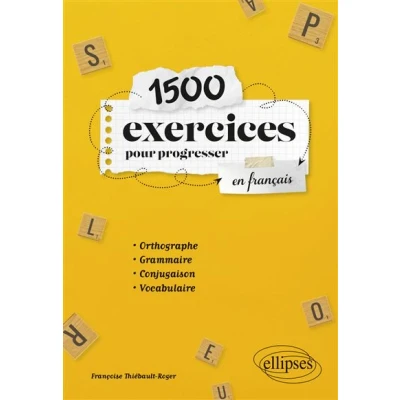 Image de 1500 exercices pour progresser en français