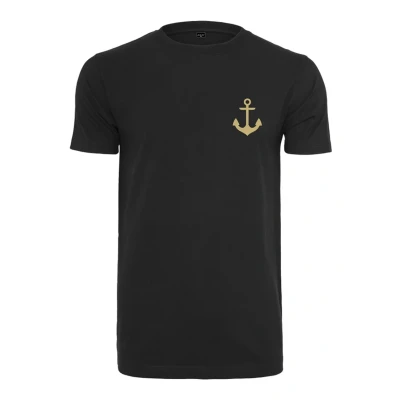 Afbeelding van Mister Tee Captain Tshirt print, Heren, Maat: 3XL, Black