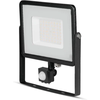 Afbeelding van 50W LED Bouwlamp met PIR sensor