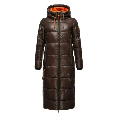 Afbeelding van Navahoo Schmuseengel Winterjas, Dames, Maat: XS, Dark choco