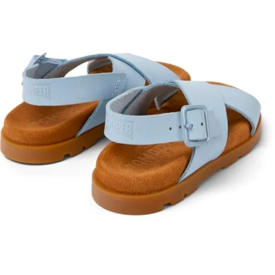 Afbeelding van Camper Brutus Sandal KIDS Sandalen voor kinderen, Maat: 34, Light blue/pastel blue Leer